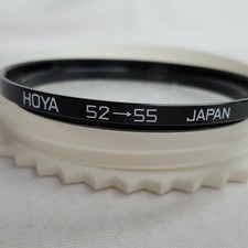 Hoya 52-55 mm Adapter Screw-In Filter with Case Made in Japan