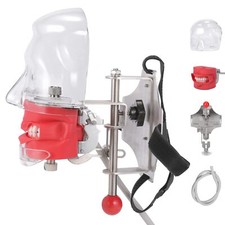 Dental Phantom Head Model Bench Mount for Dentist Education，40*19*19cm