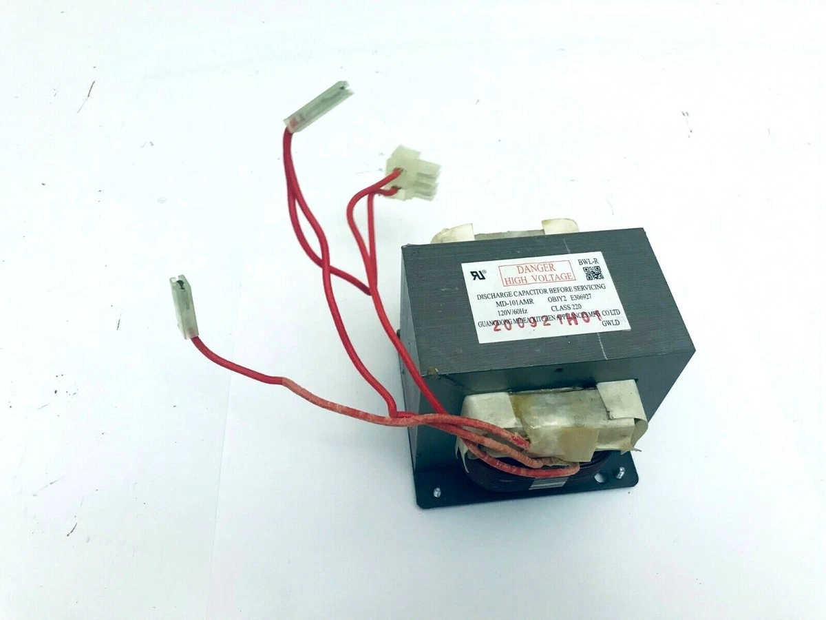 GE Microwave Model JVM3160RF6SS Transformer High Voltege E306927
