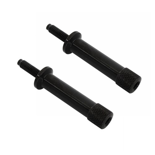 Seat Bolts Long Tool Free For T100 Triumph Thruxton Scrambler Bonneville Black - Picture 10 of 11
