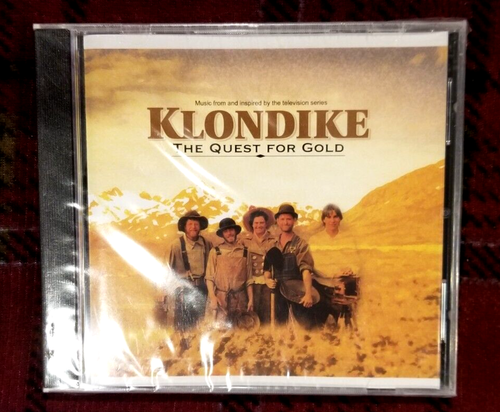RARE CD KLONDIKE - THE QUEST FOR GOLD - TELEVISION SERIES - SEALED ORIGINAL NEW - Foto 1 di 3