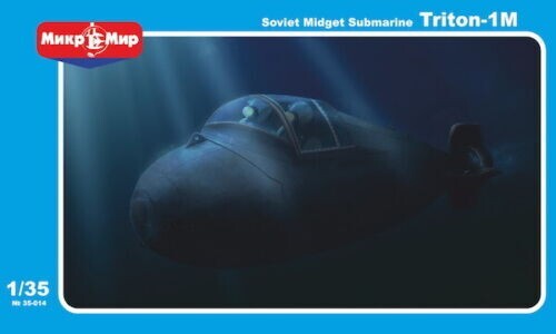 Submarino enano soviético Mikromir 35014 Triton 1-M, 1/35 - Imagen 1 de 8