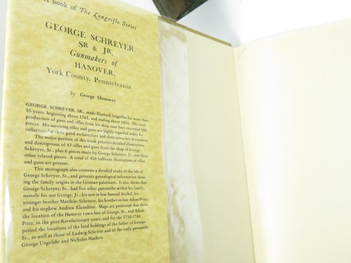 G Schreyer Gunmakers of Hanover, York County, Pennsylvania George Shumway SIGNED - Imagen 2 de 7