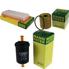 MANN-FILTER Inspektionspaket für Peugeot 207 CC 1.6 16V Turbo 5008 Citroën DS3