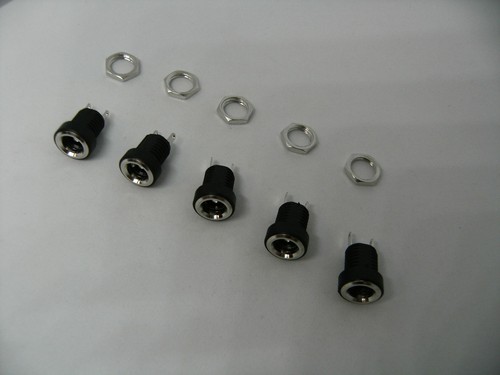 5x PCs Pack 3A 12V Power Supply DC Jack Port Female Socket 2 Pins 5.5 x 2.1 mm - Picture 3 of 12
