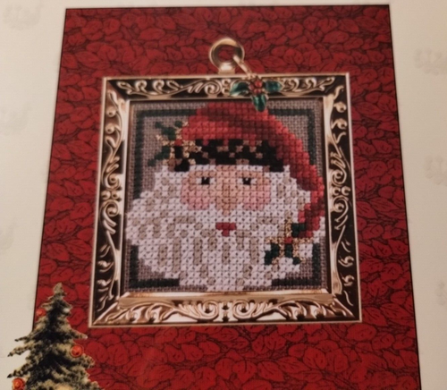 JUST NAN JOLLY OLD ELF WHIMZI ORNAMENT SERIES CROSS STITCH CHART SANTA - Picture 2 of 3