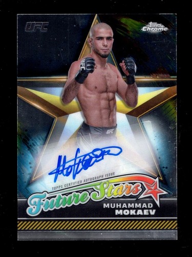 2024 TOPPS CHROME UFC FUTURE STARS MUHAMMAD MOKAEV AUTO AUTOGRAPH - Picture 1 of 1