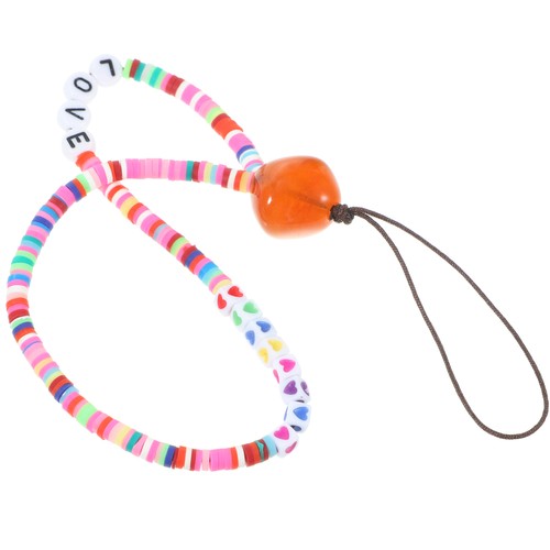 Handyriemen Handgelenk Lanyard Für Telefon Perlenbesetzter Handyanhänger - Photo 3 sur 12