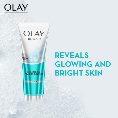 Olay Face Wash: Luminous Brightening Foaming Cleanser, 100 g - Picture 4 of 7