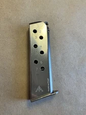 Mec-Gar Walther PPK/S, 7 Round .380ACP Magazine, Nickel Plated 