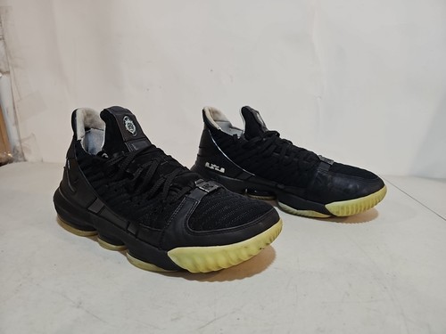 Nike LeBron 16 Glow Black Athletic Shoes Men's SZ 14 - Picture 9 of 16
