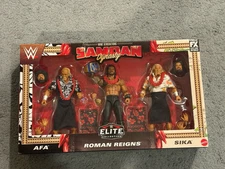 WWE Elite Generations Samoan Dynasty Afa Roman Reigns Sika 3 Pack