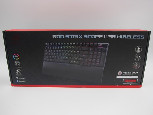 Teclado inalámbrico para juegos Asus ROG Strix Scope II 96 *LEER*