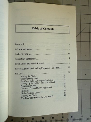 Carl Schlechter! Life & Times of the Austrian Chess Wizard Caissa 1994 HC - Picture 7 of 10