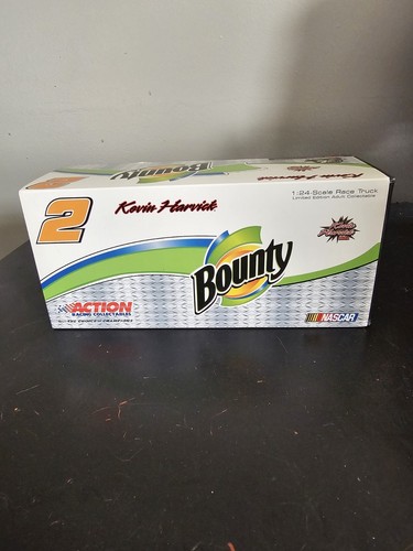 Rare* Kevin Harvick #2 Bounty Autographed 2009 Super Truck 1/24 Diecast - Picture 3 of 8