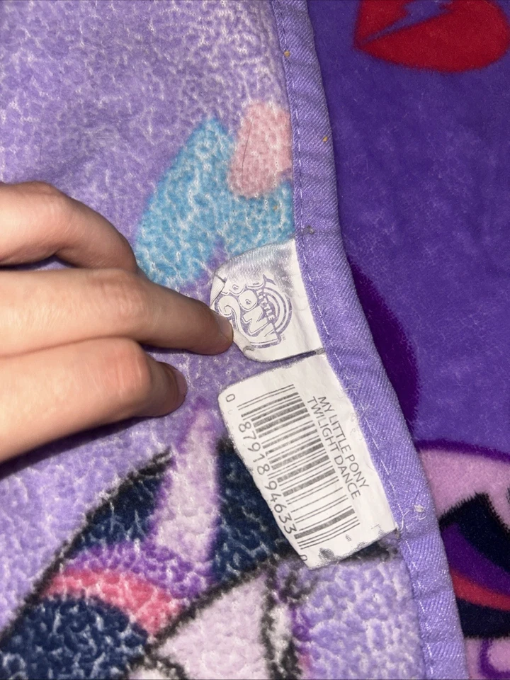 Manta My Little Pony Rainbow Dash Twilight Sparkle Pinkie Pie Foto 3 de 4