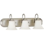 Nuvo Lighting 60/1834 Dupont Bathroom Vanity Light Brushed Nickel