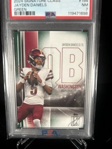 2024 Topps Signature Class - Rookies Jayden Daniels #194 Green /150 (RC)