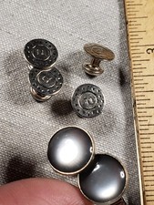 Vintage Mens Jewelry Pioneer Cuff Links & Tux...