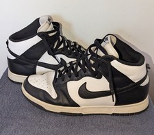 Nike Dunk High Black White Panda 2021 Size 13 DD1399-105 Sneakers Leather