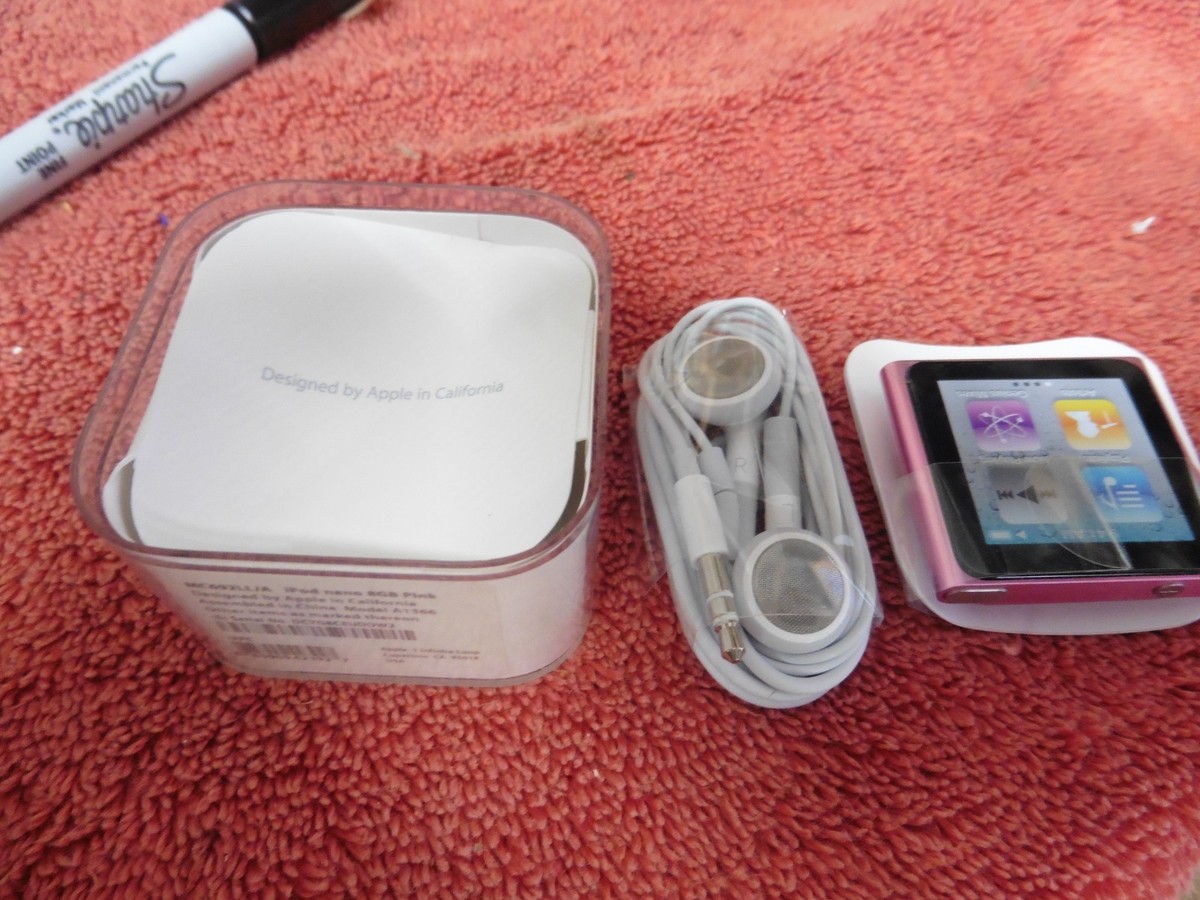 Apple iPod nano 8 GB 6th Generation - Pink for sale online