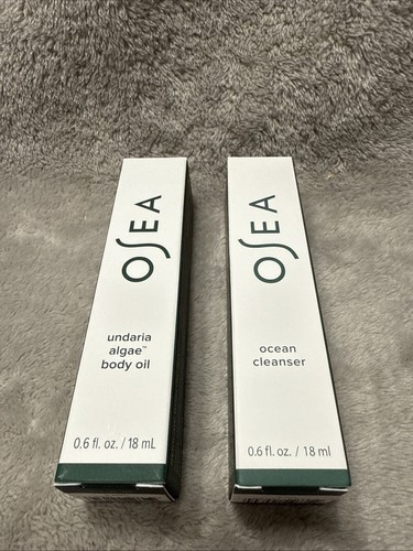 Lote 2 Aceite Corporal de Algas Osea Undaria + Limpiador Océano 0.6oz, Set Viaje Mini Nuevo - Imagen 5 de 8