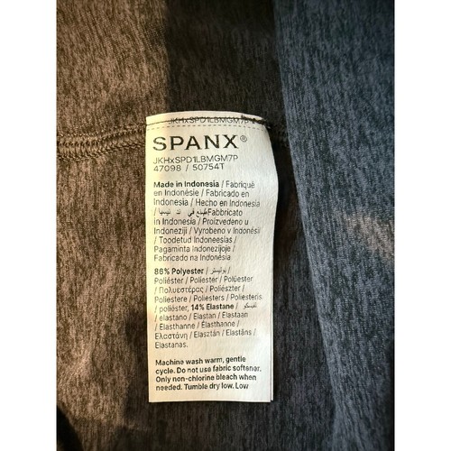 Neu mit Etikett Spanx Sky weiche hoch geschnittene melierte Leggings XL hoch (28" Schrittlänge) - Bild 6 von 10