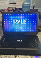 Pyle 15.6’’ Portable Multimedia Disc Player -  DVD PDV156BK