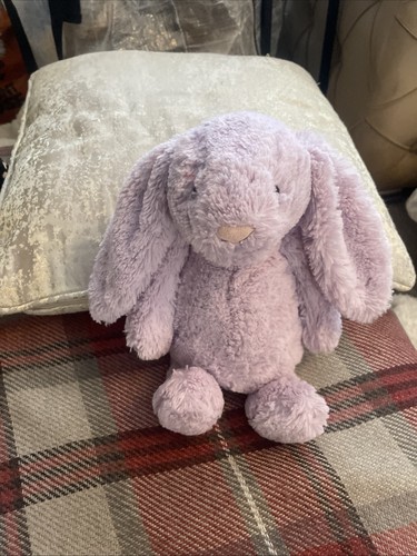 Jellycat I Am Original Bashful Lilac Bunny Medium *NEW* - Picture 2 of 4