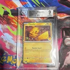 Pokemon TCG Pokemon Day 2018 Pikachu 051/162 Holo Promo Stamped Eng BGS 9