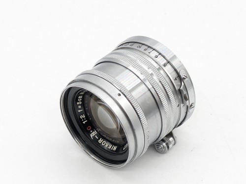 Video*[MINT] Nippon kogaku Nikkor H.C HC 5cm 50mm F/2 L39 for Leica LTM JAPAN #1 - Afbeelding 3 van 21