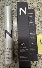 NULASTIN LASH Follicle Fortifying Serum Elastin .1oz/3mL FULL SZ SEALED TUBE $84