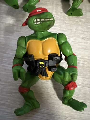 Teenage Mutant Ninja Turtles TMNT 1988 Playmates Action Figure Raphael Vintage
