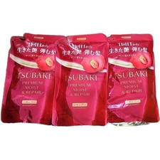 3ct  Tsubaki Premium Moist  Repair Shampoo Refill 300ml/10oz