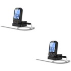 2 Pack Grillthermometer Kabellos Fleischthermometer Für Backofen
