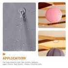  3 PCS Wall Hook for Bathroom Outdoor Adhesive Hooks Ceiling Heavy Duty