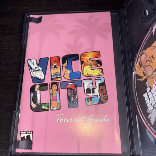Grand Theft Auto: Vice City (PlayStation 2, 2002) komplett mit Karte - getestet - Bild 3 von 6
