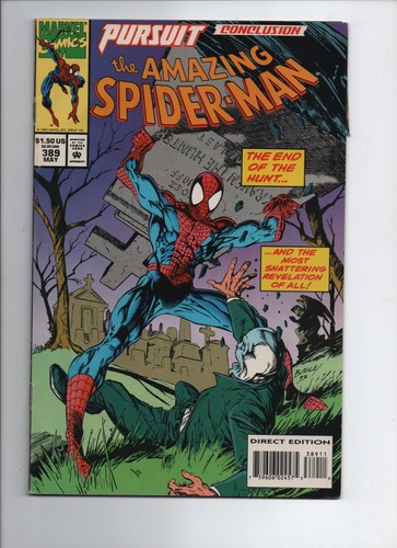 THE AMAZING SPIDER-MAN NO.386 - NO.391 VF 1994 *HIGH MID GRADE* MARVEL LOT OF 6 - Bild 12 von 14