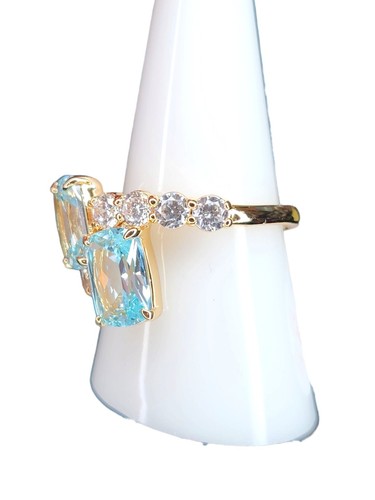 Bomb Party March 25 Ring RG74701, It's The Glam For Me-Sz11, Gold - Picture 3 of 5