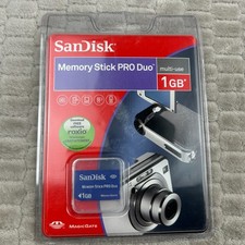New SanDisk SDMSPD-1024-A11 1.0 GB MemoryStick Pro Duo SEALED