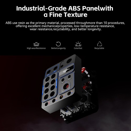 CB1 Gaming Button Box - Controllo Unità Sim con 19 Pulsanti (9 Tipi), 30 Progr... - Foto 4 di 7