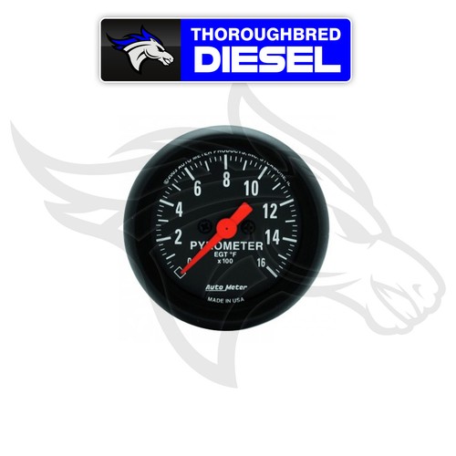 AutoMeter 2654 Z-Series Electric Pyrometer EGT Gauge Kit (0-1600F) - 第 1/1 張圖片