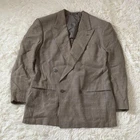 Giorgio Armani doublebreasted jacket linenwool blend size 50 Vintage Men's