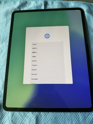 IPAD PRO 13, M4, 256Gb, Wifi, bloqué icloud