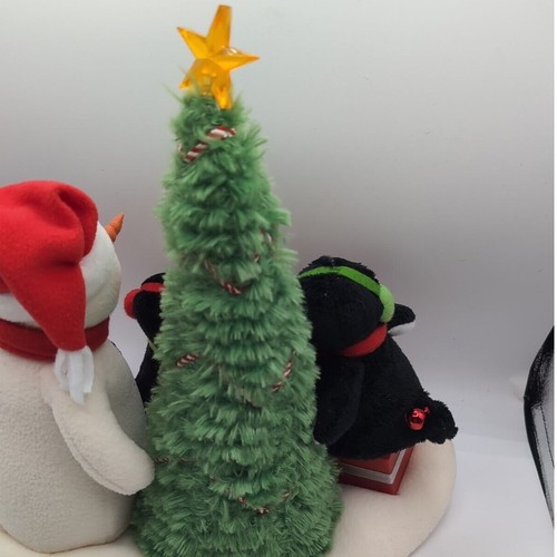 Hallmark Jingle Pals Very Merry Trio 2006 Animated Singing Snowman Penguin WORKS - Picture 6 of 6