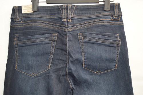 NWT Democracy Jeans Womens 8 AB Technology Itty Bitty Boot Mid Rise Blue Denim - Picture 6 of 11