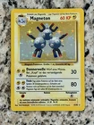 1999 Pokemon Base Set Magneton 9/102 Holo Rare German Lightly Played