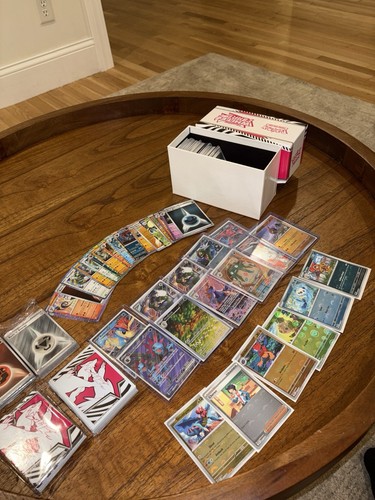 White Flare Pokemon Lot - 7 Full Arts, 6 Pokeball, 2 Masterball Plus Holos/bulk