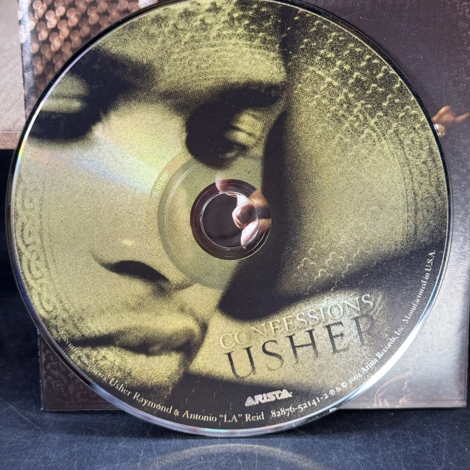 Usher Confessions CD Very Good Preowned R&B Pop Vintage 2004 Arista Let It Burn Foto 3 de 4