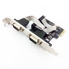 PCI-E zu DB9-Karte PCI-E zu Dual-Serial-Karte 2-Port-Serien-Erweiterungskar7224